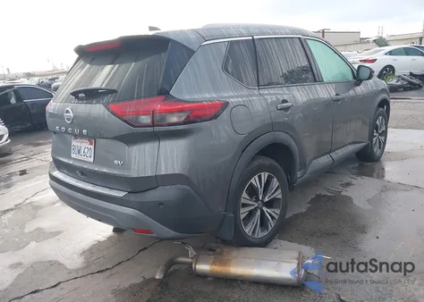 2021 Nissan Rogue Sv Fwd from USA, damaged, VIN 5N1AT3BA7MC713187
